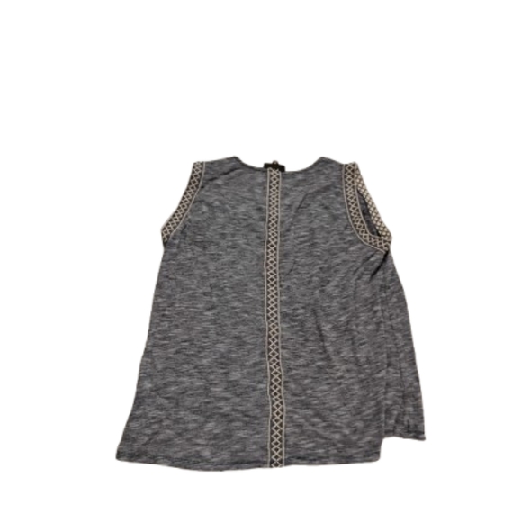 W5 Embroidered Panel Sleeveless Tank Top Sz M - Picture 2 of 4